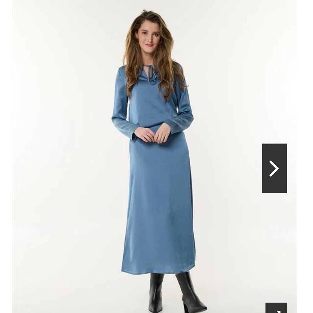 NWT Vero Moda Belinda Maxi Skirt Blue XL